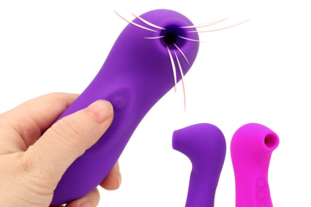 Vibrador Succionador