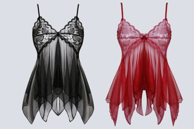 Babydoll Corto Transparente